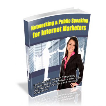 Learn to network and speak publicly for internet marketers with this informative book. Boost your online business skills!