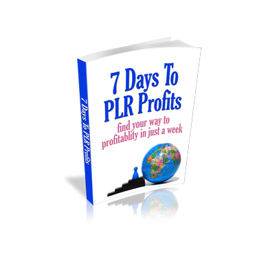 Learn how to maximize your profits in just 7 days with the "7 Days to PR Profits" ebook. Start earning more today!