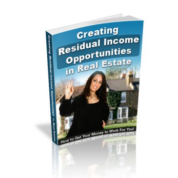 Creating residual income opportunities in real estate: Unlock financial freedom with passive income from property investments. Start building wealth today!