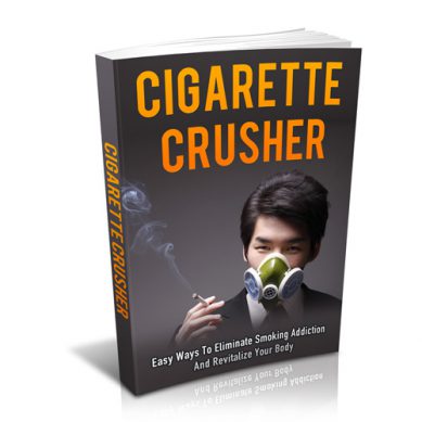 Discover the ultimate guide to quitting smoking with our "Cigarette Crusher" eBook. Take control of your health today!