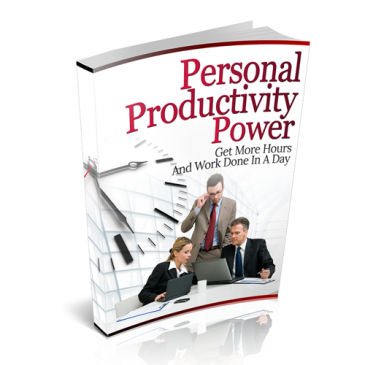 Personal Productivity Power Ebook